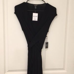Black knit dress Forever 21